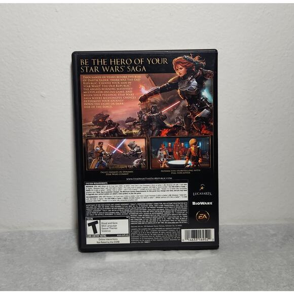 Star Wars: The Old Republic PC Game (EA, 2011) 3 Disc CIB Pre-owned - Picture 5 of 5